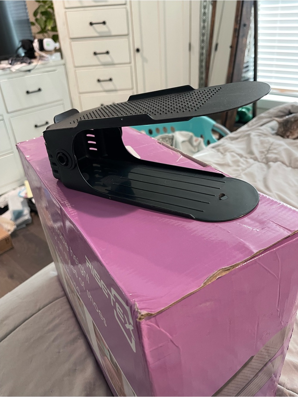 Risetex Adjustable Shoe Organizer